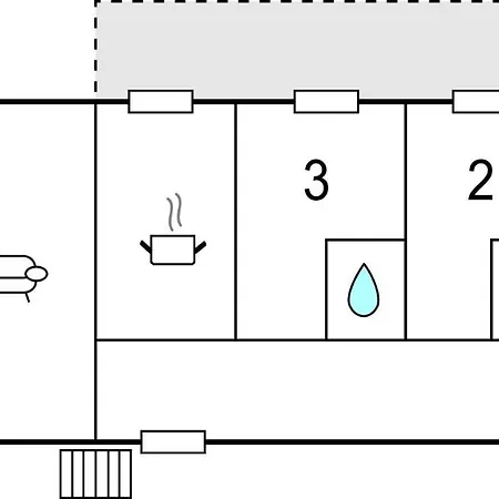 Holiday home In With Kitchen *